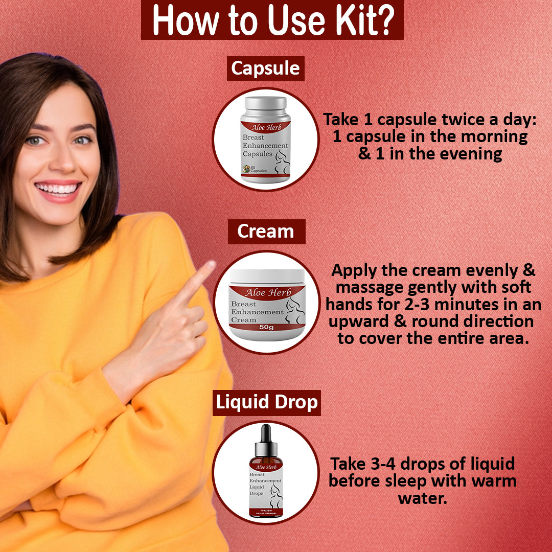 Aloe Herb- Breast Enhancement Kit