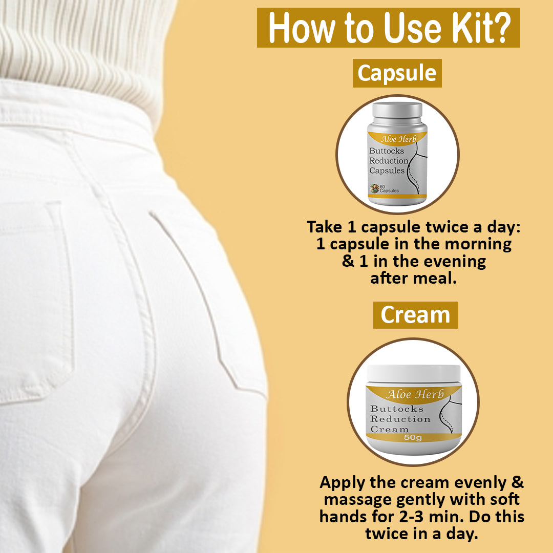 Aloe Herb- Buttocks Reduction Combo
