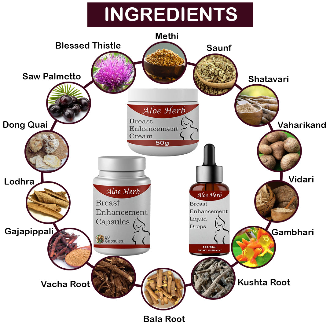 Aloe Herb- Breast Enhancement Kit