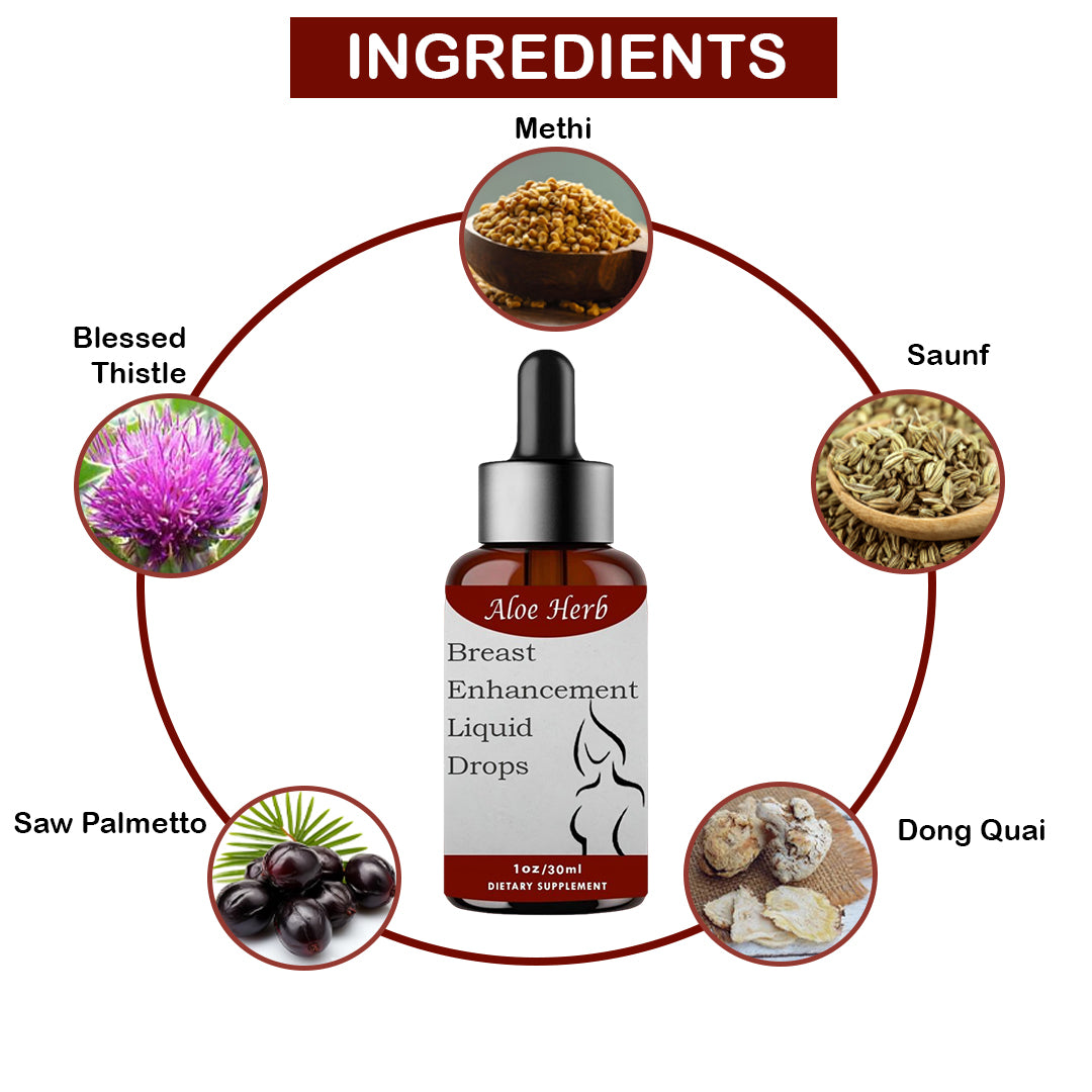 Aloe Herb- Breast Enhancement Liquid Drop