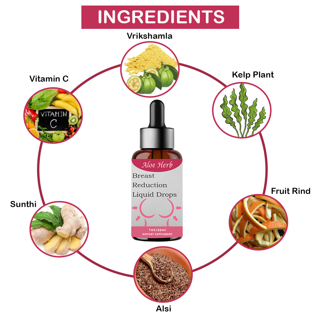 Aloe Herb- Breast Reduction Liquid Drops