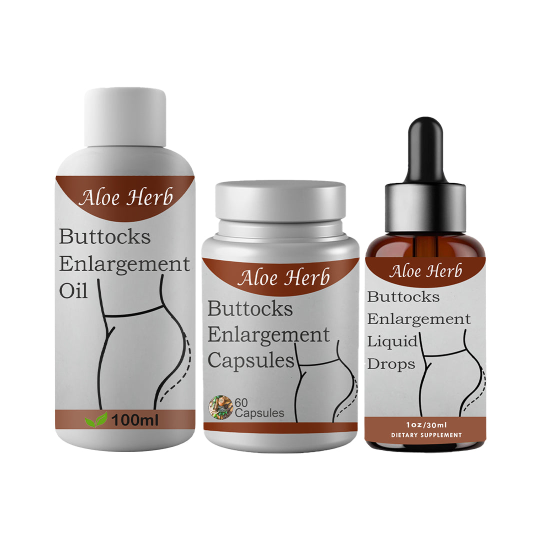 Hips Reduction Kit- Backside Reduction cream, capsules and liquid drop
