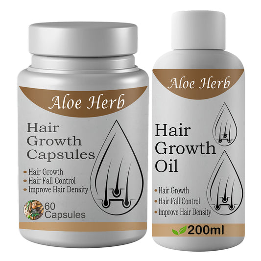 Aloe Herb- Hair Growth Combo