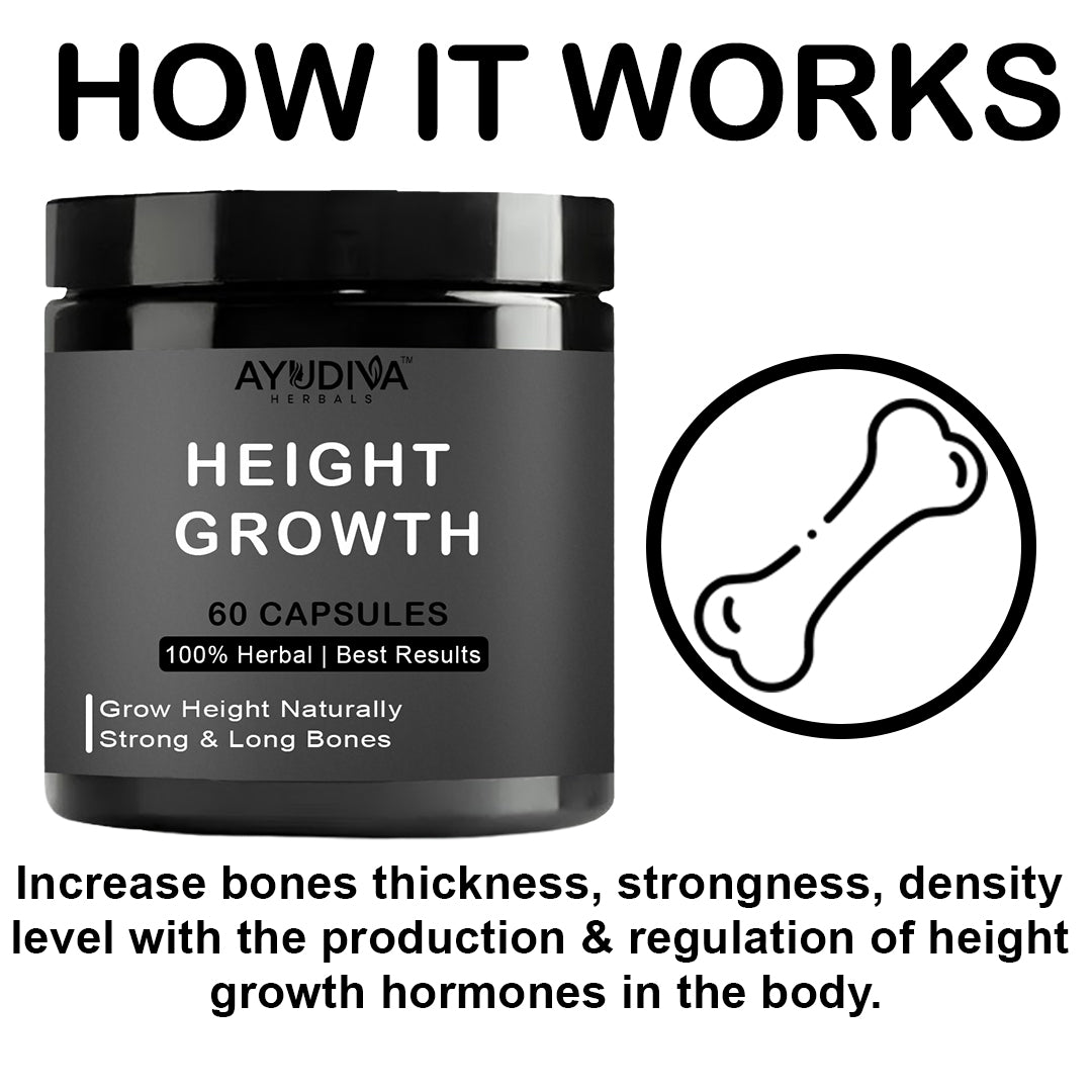 Height Growth Capsules To Increase Height