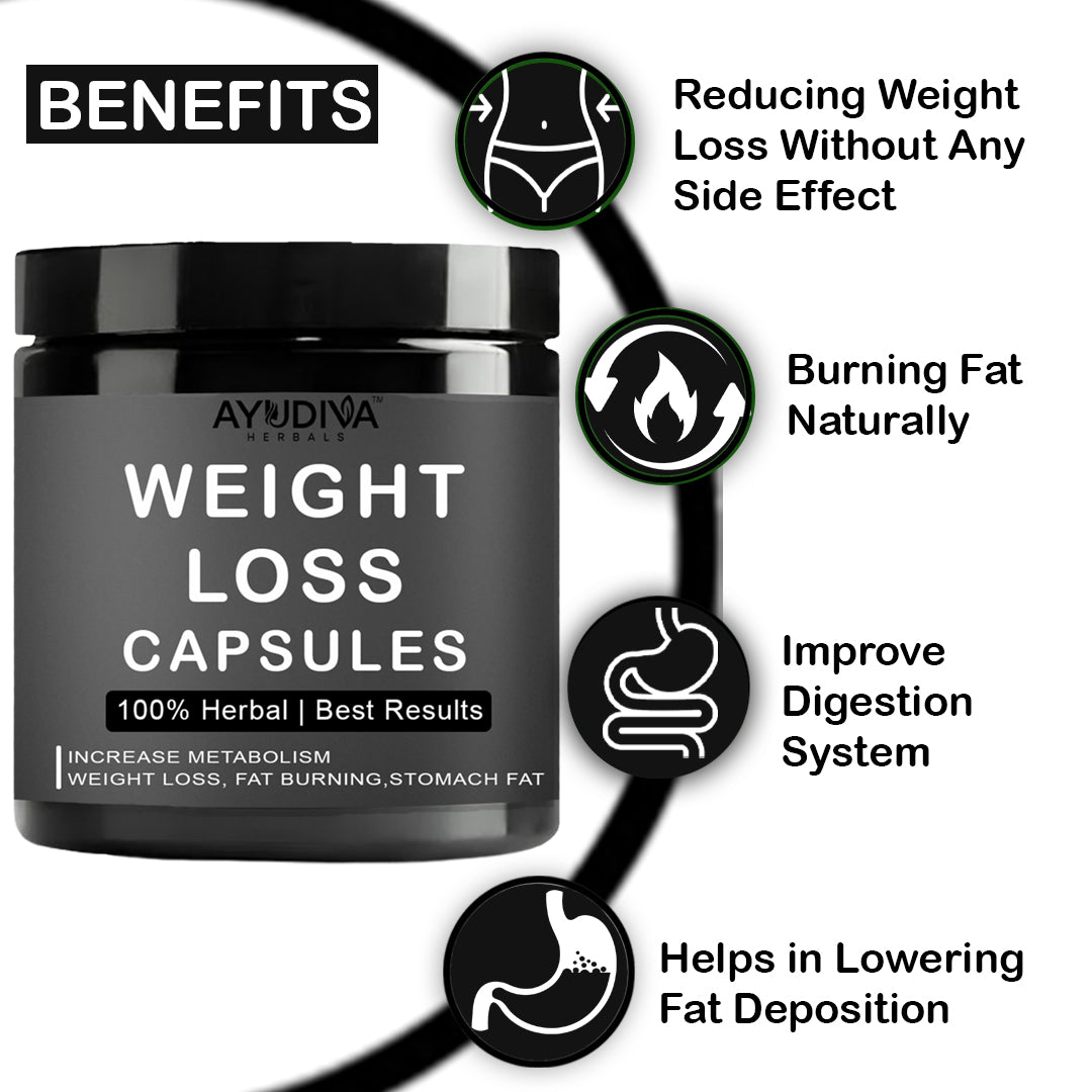 Weight Loss Capsules To Lose Weight & Burn Fat