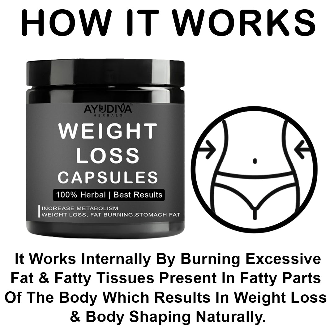 Weight Loss Capsules To Lose Weight & Burn Fat