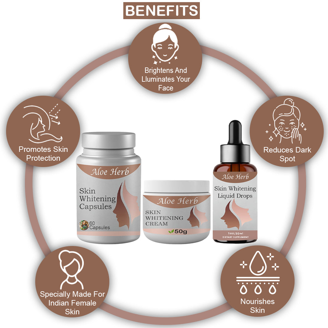 Aloe Herb- Skin Whitening Kit