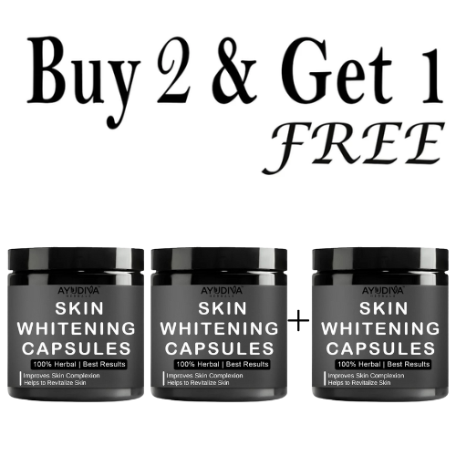 Skin Whitening Capsules For Skin Brightening & Skin Tone Improvement 60 Capsules