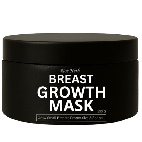 Breast Growth Mask To Increase Breast Size & Enlarge Small Breasts By Aloe Herb